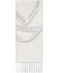 Gucci - Horsebit Wool Cashmere Scarf - Lyst