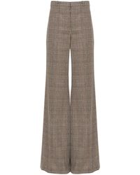 Chloé - Prince Of Wales-Check Trousers - Lyst