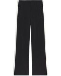 Courreges - Side-Stripe Pintuck Track Pants - Lyst