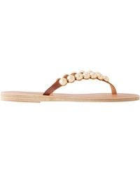 Ancient Greek Sandals - Endoxi Studded Leather Sandals - Lyst