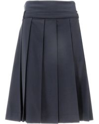 Vivetta - Pleated Midi Skirt - Lyst