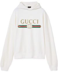 Gucci - Jersey Hoodie - Lyst