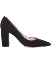 Gianvito Rossi - Piper Pointed-Toe Pumps - Lyst