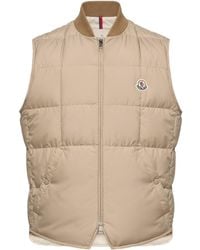 Moncler - Elberton Square-Quilted Down Gilet - Lyst