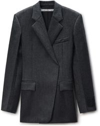 Alexander Wang - Double-Breasted Fitted Blazer Dress - Lyst