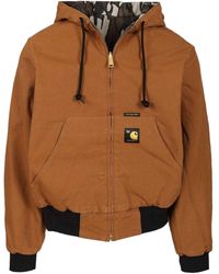 Carhartt - Og Active Leather Jacket - Lyst