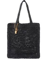 Chloé - Chloé Summer Banana Logo Detailed Tote Bag - Lyst