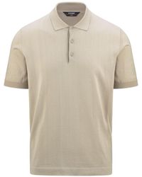 K-Way - Pleyne Knitted Polo Shirt - Lyst