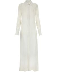 Ami Paris - Long-Sleeved Shirt Dress - Lyst