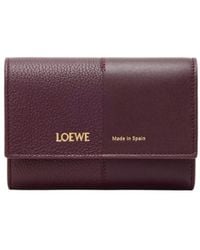 Loewe - Logo Printed Small Vertical Wallet - Lyst