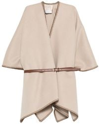 Max Mara - Colomba Belted Cape - Lyst