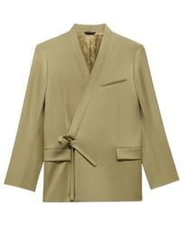 KENZO - Double Breasted Kimono Tailored Jacket - Lyst