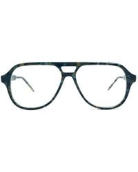 Thom Browne - Tortoise Acetate Glasses - Lyst