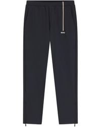 BOSS - Logo-Print Stripe-Detail Track Pants - Lyst