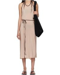 Baserange - Round Neck Sleeveless Dress - Lyst