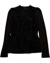 Maison Margiela - Long-Sleeved Zipped Top - Lyst