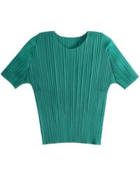 Pleats Please Issey Miyake - Monthly Colors July Pleated Top - Lyst