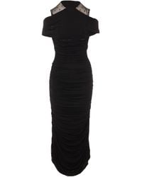 Marine Serre - Semi-Sheer Long Dresses - Lyst