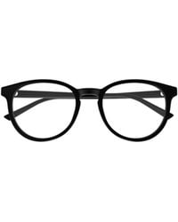 Gucci - Eyewear Round Frame Glasses - Lyst
