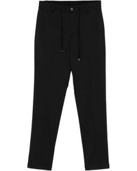 Peserico - Drawstring-Waist Trousers - Lyst