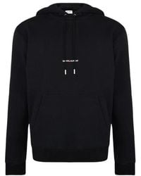 Saint Laurent - Rive Gauche Hoodie - Lyst
