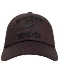McQueen - Varsity Skull Cap - Lyst