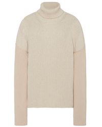 The Row - Dua Drop-Shoulder Ribbed Jumper - Lyst
