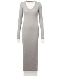 Jil Sander - Cotton Jersey Maxi Dress - Lyst