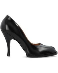 Maison Margiela - Tabi Cut-Out Heeled Pumps - Lyst