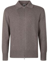 Eleventy - Long-Sleeve Zip-Fastening Cardigan - Lyst