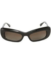 Balenciaga - Eyewear Diva Rectangle Frame Sunglasses - Lyst