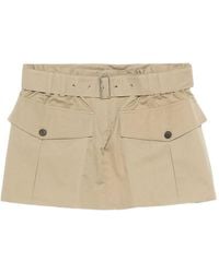 IRO - Belted Midi Skirt - Lyst