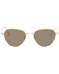 KHAITE - X Oliver Peoples Collaboration 1991C Round Sunglasses - Lyst