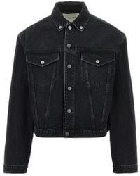 Entire studios - Shrunken Denim Jacket - Lyst