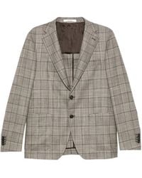 Tagliatore - Single-Breasted Suit Jacket - Lyst