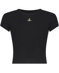Vivienne Westwood - Cropped T-Shirt - Lyst