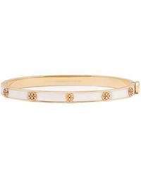 Tory Burch - Bijoux Logo Bangle Bracelet - Lyst