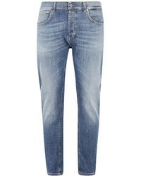 Dondup - Belt Ring Denim Trousers - Lyst