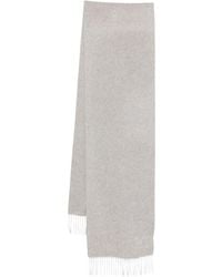 Max Mara - Monogram Fringe Scarf - Lyst