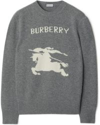Burberry - Wool-Cashmere Ekd Sweater - Lyst