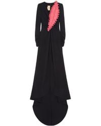 Valentino - Embroidered Cady Couture Gown - Lyst