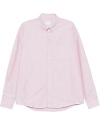 A.P.C. - Striped Button-Down Shirt - Lyst