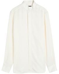 Tom Ford - Perforated Silk Shirt - Lyst