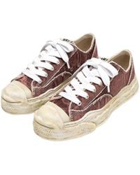 Maison Mihara Yasuhiro - Hank Blached Washed Low-Top Sneakers - Lyst