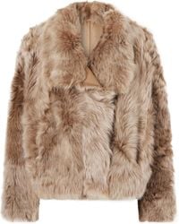 Yves Salomon - Reversible Shearling And Leather Jacket - Lyst