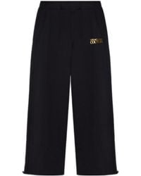 Versace Jeans Couture - Couture Logo Wide-Leg Joggers - Lyst