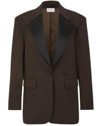 P.A.R.O.S.H. - Wide-Lapel Blazer - Lyst
