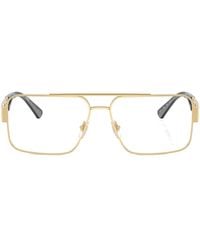 Versace - Greca Navigator Glasses - Lyst