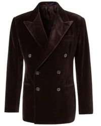 Ralph Lauren - Kent Cotton Velvet Suit Jacket - Lyst