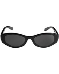 Balenciaga - Eyewear Logo Oval Sunglasses - Lyst